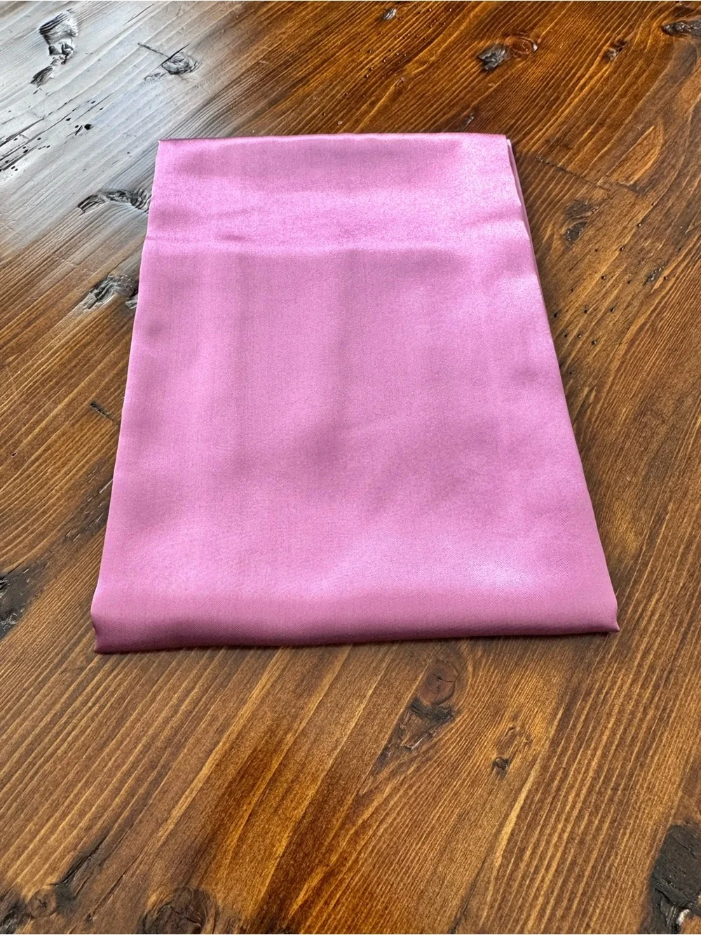 Luxe Satin Pillowcase - Pink